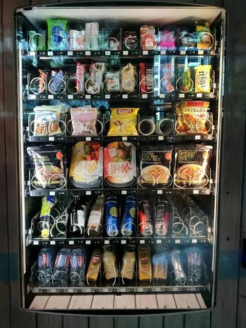 Which company provides snack and beverage vending services?